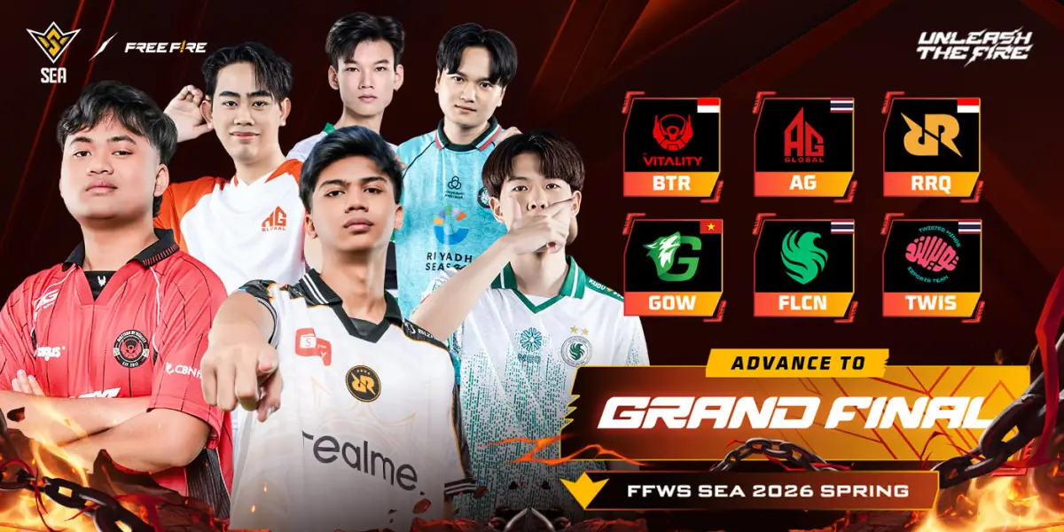 Bigetron dan RRQ Kazu Lolos Grand Finals FFWS SEA 2026