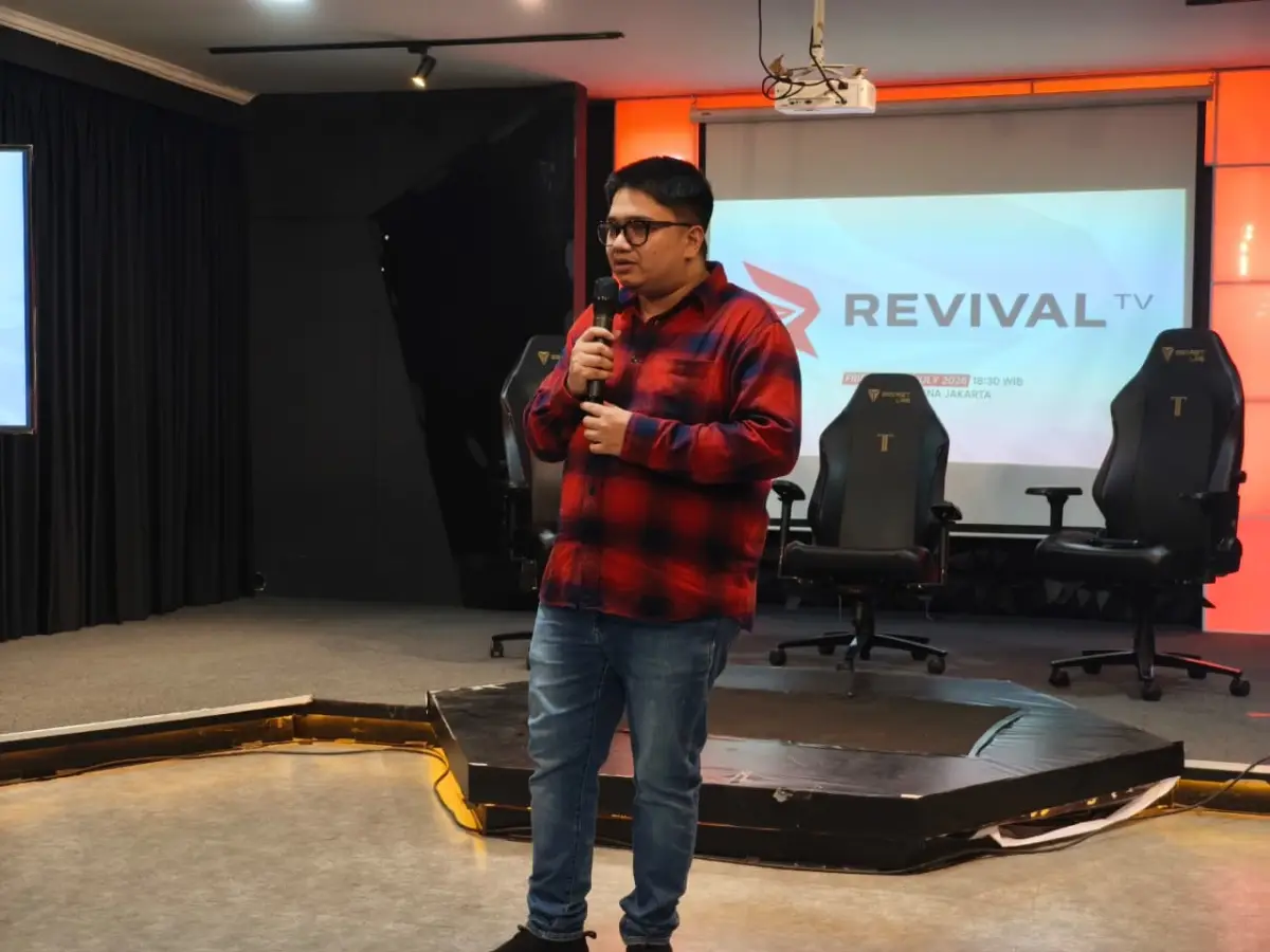 RevivaLTV resmi kembali sebagai media esports dan gaming Indonesia bersama RTN dan Rawwy (FOTO: Indogamers.com/Ahmad Fajar)