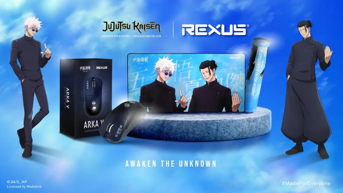 Rexus Bawa Jujutsu Kaisen ke Dunia Gaming, Koleksi Edisi Terbatas Siap Meluncur di AFA ID 2026