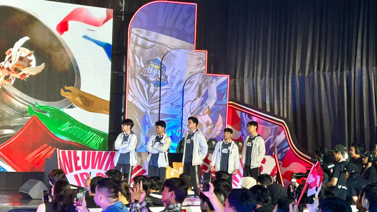 EVOS Esports sukes tumbangkan RRQ Hoshi di laga pembuka MPL ID Season 18 dengan skor sempurna 2-0 (FOTO: Indogamers.com/Ica Juniyanti)