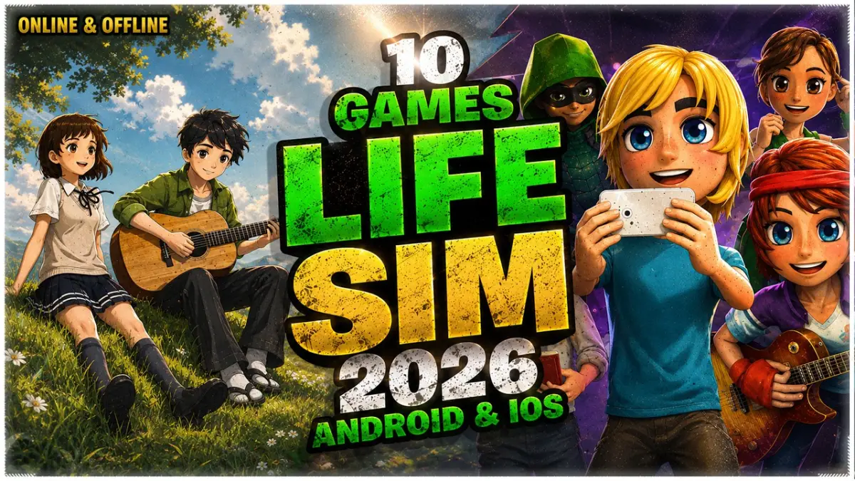 Bisa Dimainkan 2026! Ini 10 Game Life Simulation Android & iOS Paling Santai Buat Melepas Penat