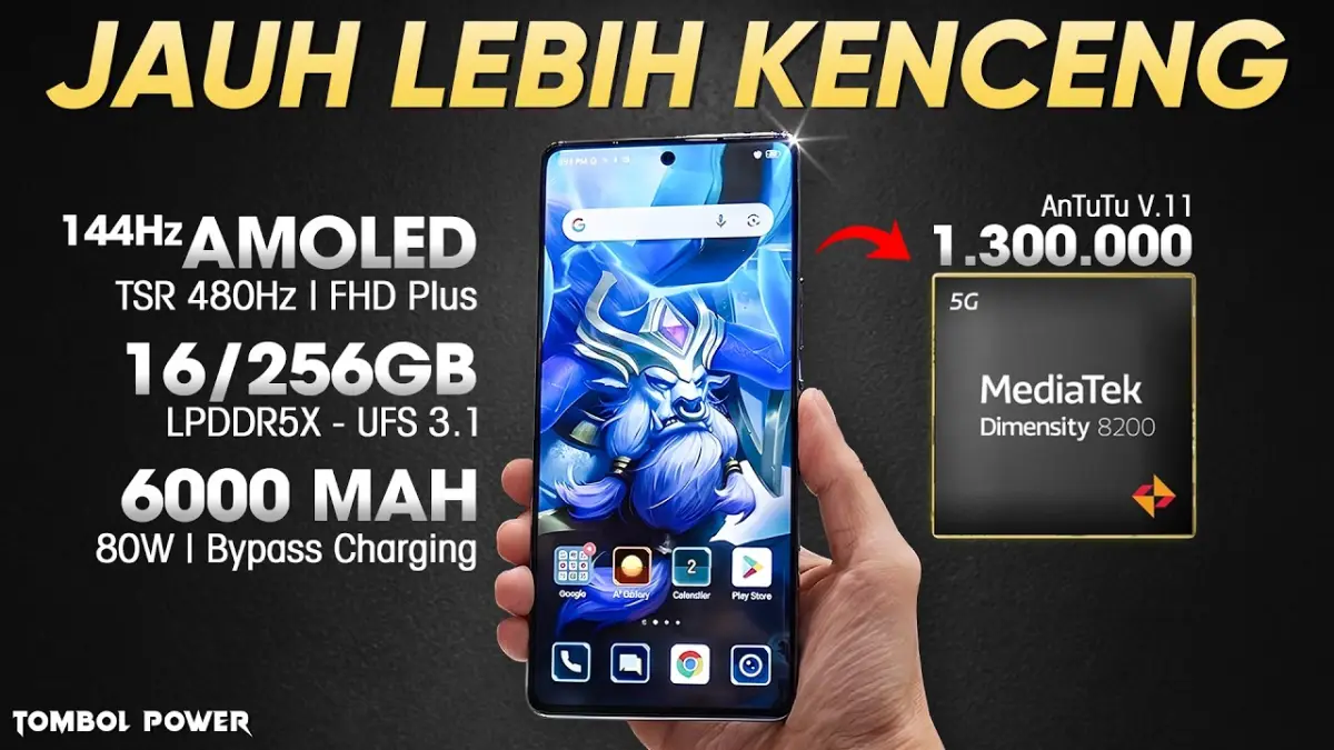 7 HP Gaming Second 2 Jutaan Terbaik, Rata Kanan