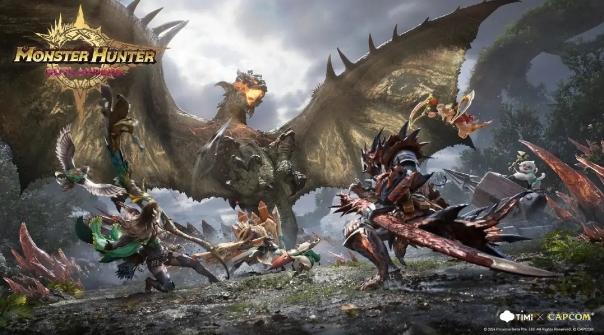 Siap-Siap Berburu di Mobile, Monster Hunter Outlanders Resmi Buka Pre-Register, Siap Meluncur Akhir Tahun Ini