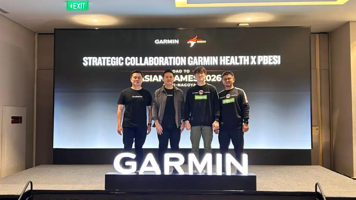 Garmin vivoactive 6 Dipakai Timnas Esports Indonesia untuk Tingkatkan Performa Atlet